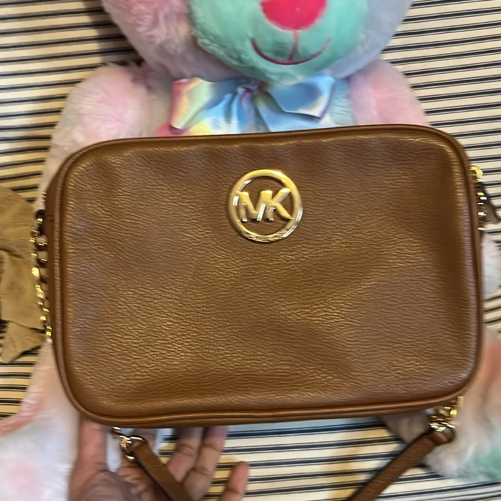 MK Michael Kors Brown Crossbody